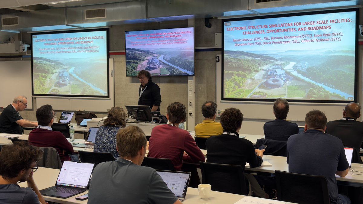 The CECAM-@Psik_Network Research conference has just started in Lausanne (@EPFL_en)!
You can still join us online: bit.ly/44NRytV