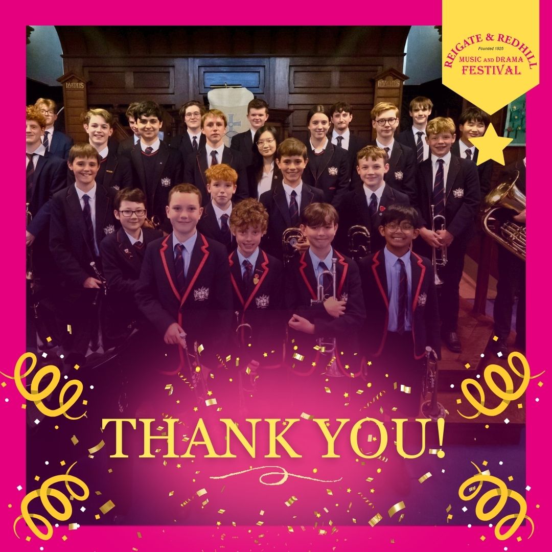 Well, that's it for another year! A Big Thank-you to all the wonderful performers for sharing your talents with us and thank you to everyone who came to listen to them and support them. 
Pop along to the Reigate Summer Festival on 14 June to see some of our performers in action!