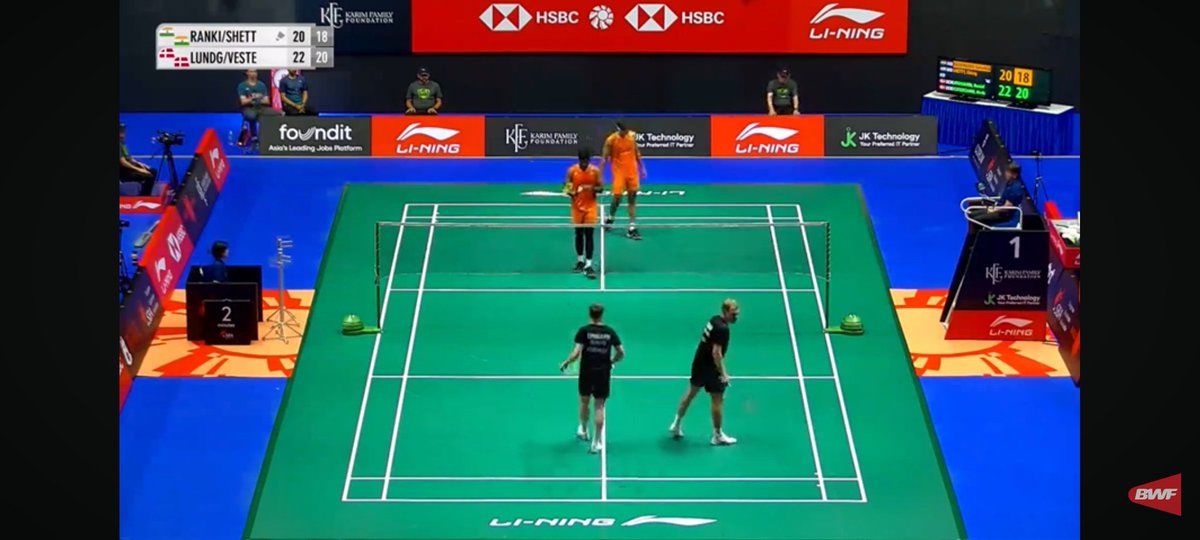 Satwik-Chirag lost their opening round against LUNDGARD and VESTGARD.
This is just bad performance by Satchi who are our biggest beacon of hope at Paris Olympics ♥️ 
#SingaporeOpen2024