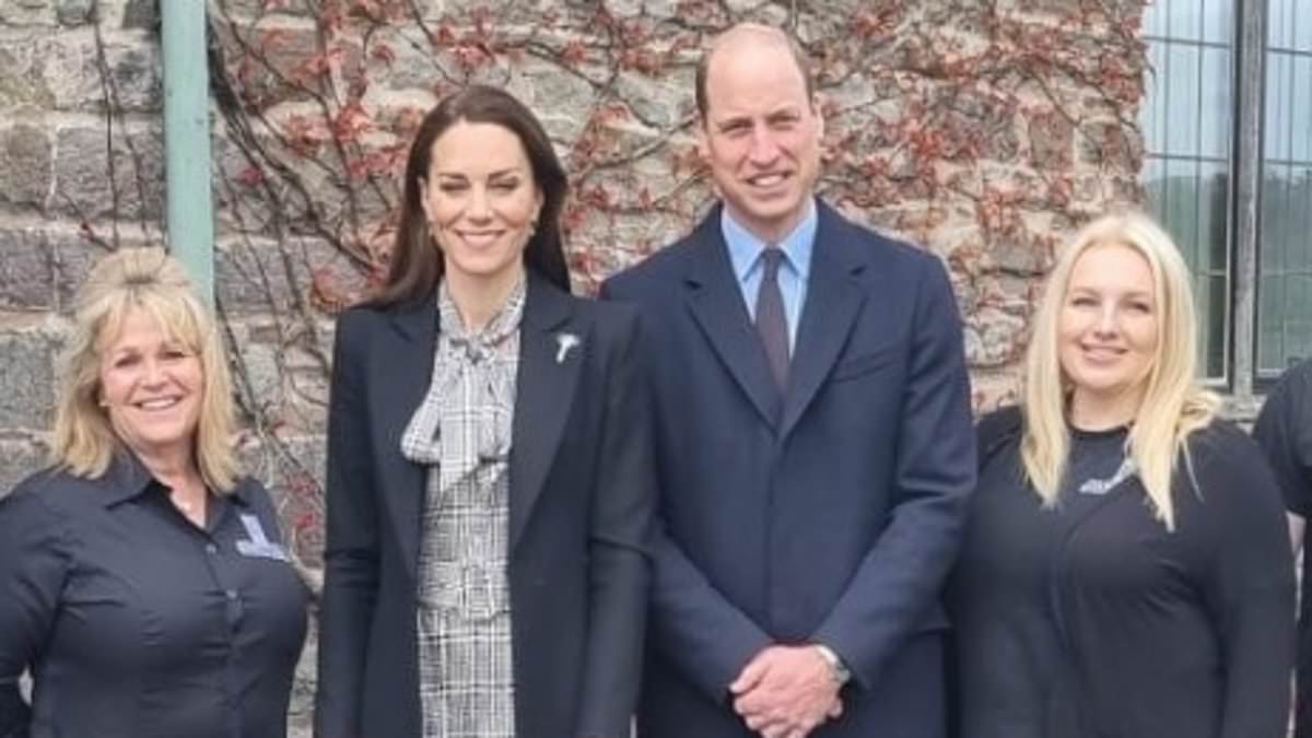 Unseen Kate Middleton photo from her stay at £850-a-night Welsh Airbnb with Prince William in 2023 is revealed - as staff praise the couple for being 'so kind' and 'friendly' trib.al/EIvkAJB