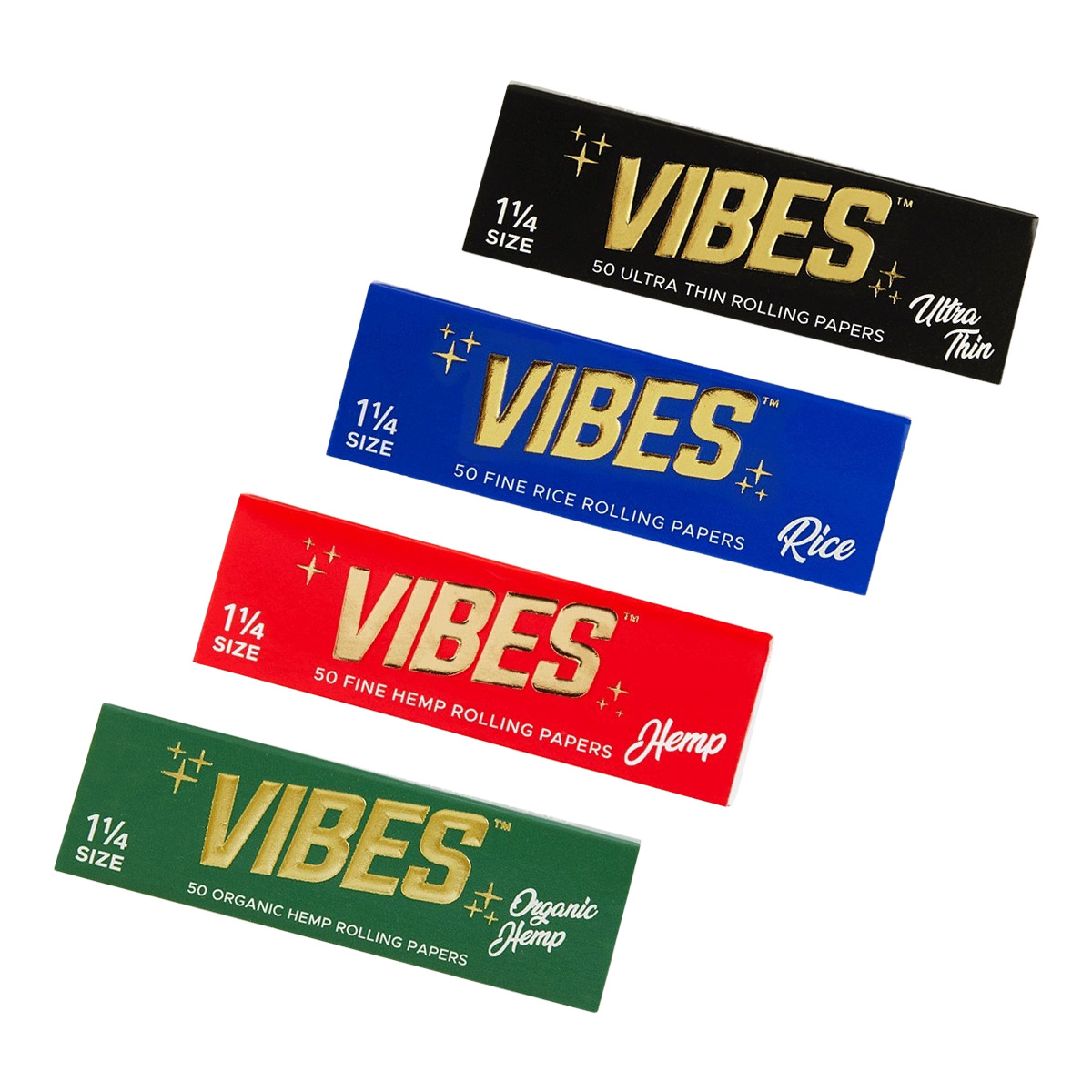VIBES Rolling Papersの色別違い🪄

定番『VIBES（バイブス）』のペーパーは、チェンマイ店でも取扱中🚀

Cookies の創始者でありインフルエンサー、ラッパーの起業家 Berner が立ち上げた VIBES は、誰もが認めるハイクラスペーパーブランドです。

📍製造と加工
VIBES