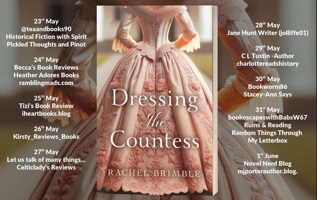 'I like the conflicted and gentle romance between Rose and Henry. It's an enjoyable historical romance.' says @Jolliffe03 about Dressing The Countess by @RachelBrimble instagram.com/p/C7glOn_Ap1W/ @HarpethRoad