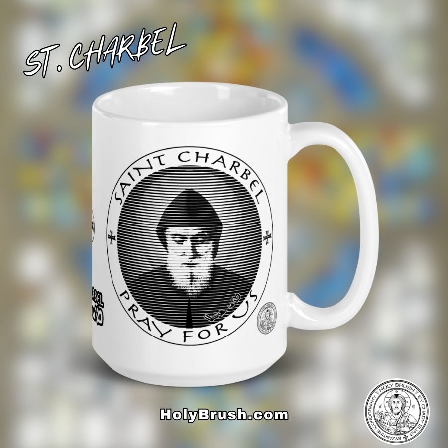 Catholic Saints #StMaroun #MarMaroun #StCharbel #SaintCharbel #MarCharbel #SaintRafqa #lebanesesaints #lebanon #maronite #Mug #CoffeMug & #teamug #Mugs #catholicsaints #byzantineicon #byzantineiconography etsy.com/shop/HolyBrush #christianmugs #Holybrush #ChadyELias