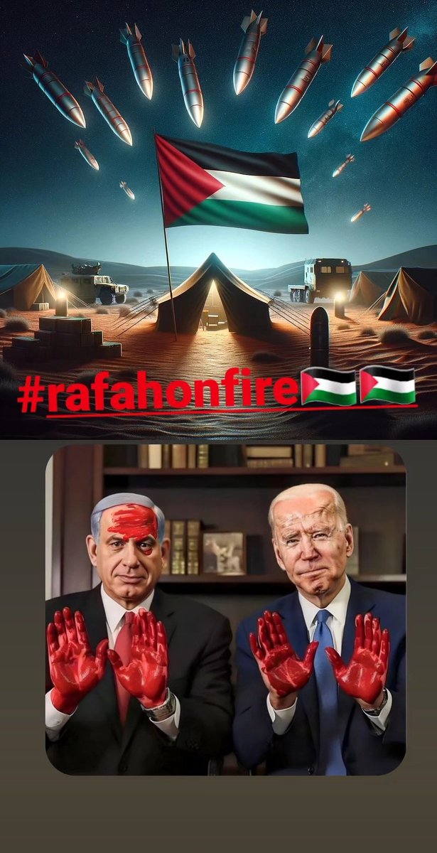 #RafafOnFıre #RafahtaSoykırımVar #RAFAH