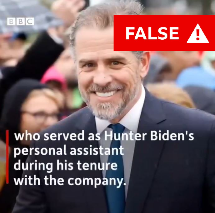 There's yet another fake video circulating in pro-Kremlin circles that cites non-existent reporting by the BBC and @bellingcat about Hunter Biden monopolising the funeral business in Ukraine by acquiring 8,000 funeral firms. Neither the BBC nor Bellingcat have reported this.