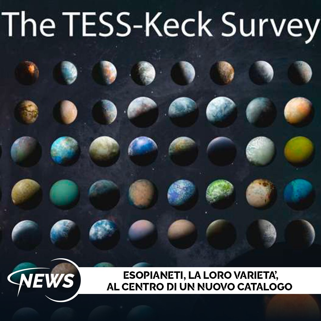🔍La missione Nasa Tess ha realizzato l'identikit di ben 126 pianeti esopianeti con caratteristiche diverse, dai mondi potenzialmente abitabili a quelli estremi 🪐 Scopri di più 👉 ow.ly/pa4j50RY2qY Seguici su Whatsapp 👉ow.ly/mlX150RY2qX