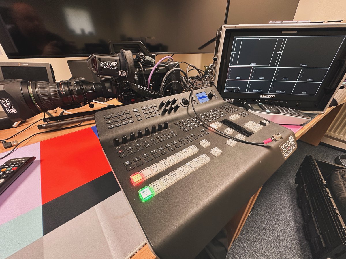 Today we are going through all our #UHD broadcast gear. We provide #multicamera #4K RTMP and SRT broadcast as well as #HD. #Livestreaming #videoproduction #broadcast #livestream #eventprofs #webcast #webinar #eventproduction #solo16