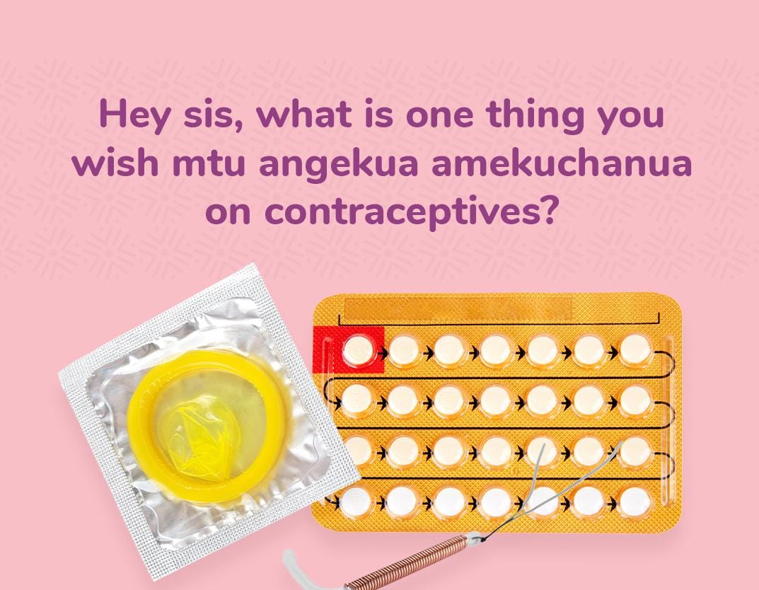 Involving men and boys in conversations about contraception helps support women's reproductive choices. How has GoK helped boys understand sexual reproductive health? #LetsTalkContraceptives