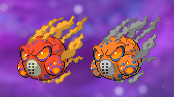 PkmnExistence's tweet photo. ⭐️NUEVA EVOLUCIÓN⭐️

Ya está aquí la evolución de Weezing: Muteezion. Su cuerpo, al ser expuesto a los rayos del sol, comienza a erupcionar sin parar provocando la aparición de nuevas cabezas en su cuerpo, además de irradiar gases corrosivos directamente a través de sus aperturas. 🟣☠️

Se trata de un Pokémon de naturaleza realmente tóxica, capaz de modificar hábitats enteros si se lo propone. 

Si os gusta, se agradece ♥️🔁 #pokemon #fakemon #fangame