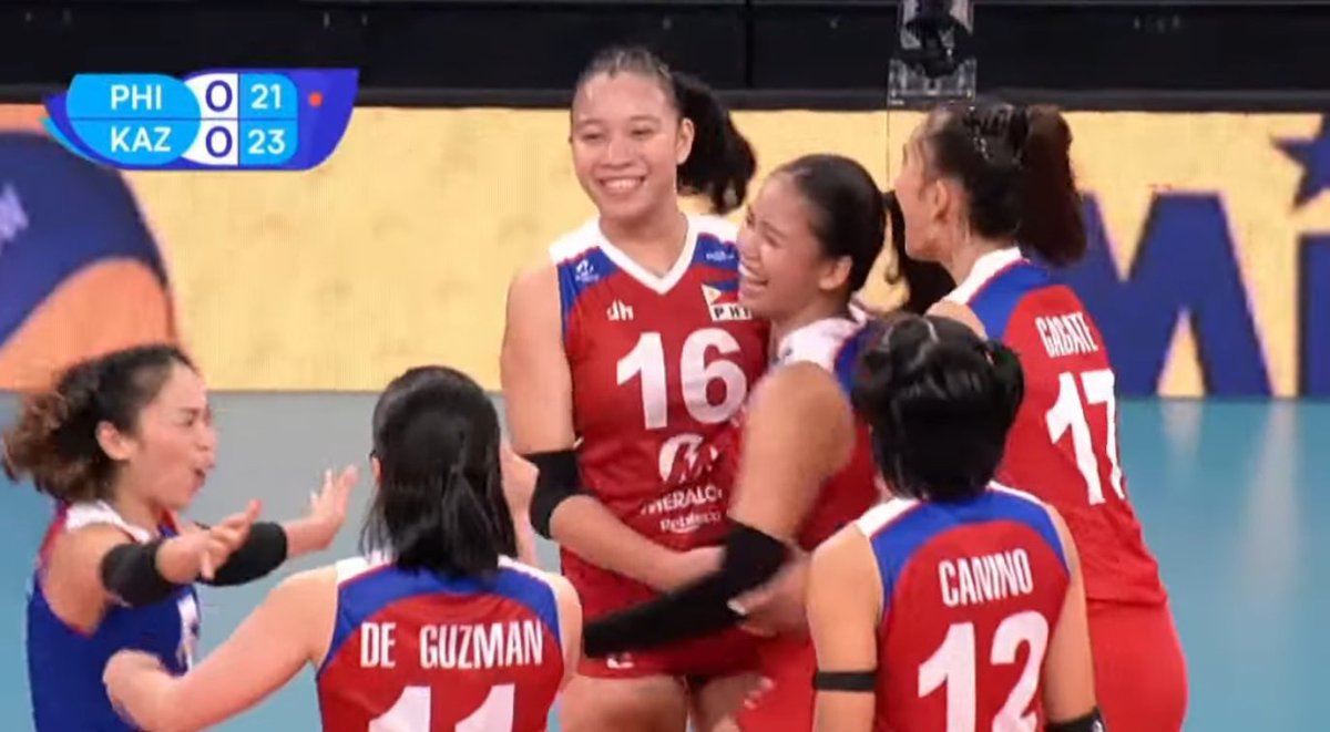 THANK YOU STILL, LORD !!! ‼️🇵🇭

ALAS PILIPINAS fell short against KAZAKHSTAN in 3 straight sets. Nothing to be ashamed of Ladies. You've already reached this far. We're so so so proud of you. Still, Congratulations!

LFG! Let's get that BRONZE MEDAL Tom

#AVCChallengeCup2024