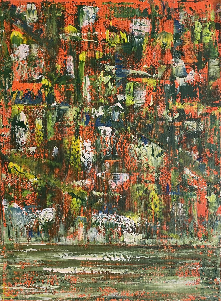 CuffianArt's tweet photo. new painting 🎨 
acrylic on canvas 16x12” https://t.co/C5sS6QHap8