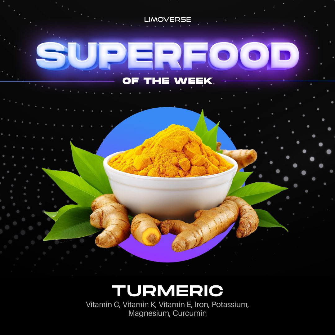 Known for its vibrant colour and rich health benefits, #Turmeric is a must-have in your wellness journey. 💛

Whether you sprinkle it on your meals or enjoy a warm cup of turmeric tea, this superfood is a multitalented and delicious way to boost your #health.