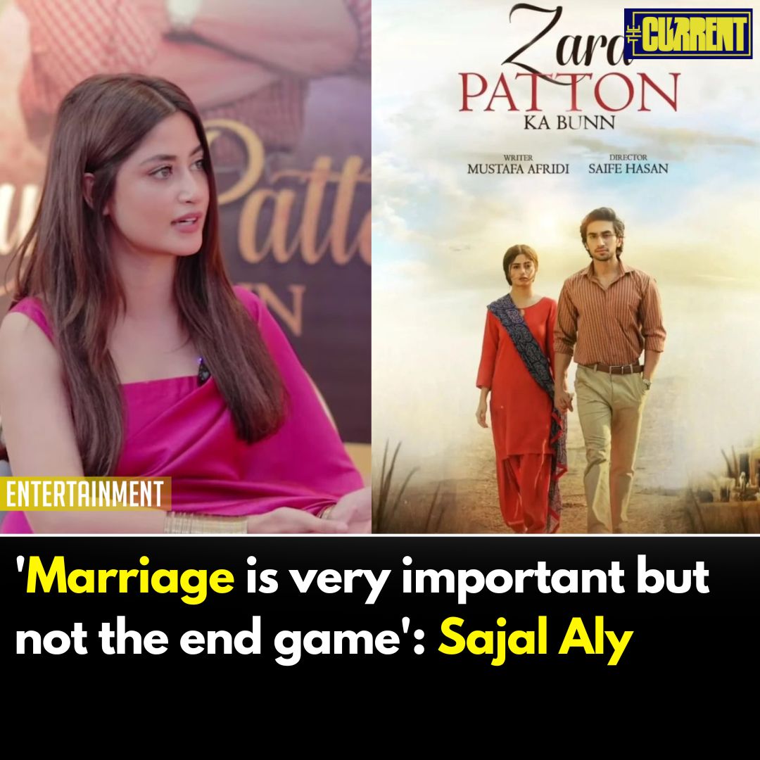 Sajal Aly's views on marriage are exactly what we need to tell all our girls.
  
Read more:thecurrent.pk/marriage-is-ve… 

 #Sajalaly #launchevent #lahore #kashffoundation #zardpattonkabunn #hamzasohial #meenu #fuchusia #drama #interview #marriage #womens #empowerment