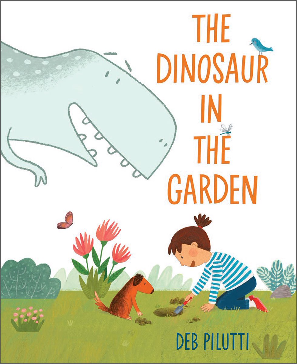 The Dinosaur in the Garden by Deb Pilutti unleashingreaders.com/27660