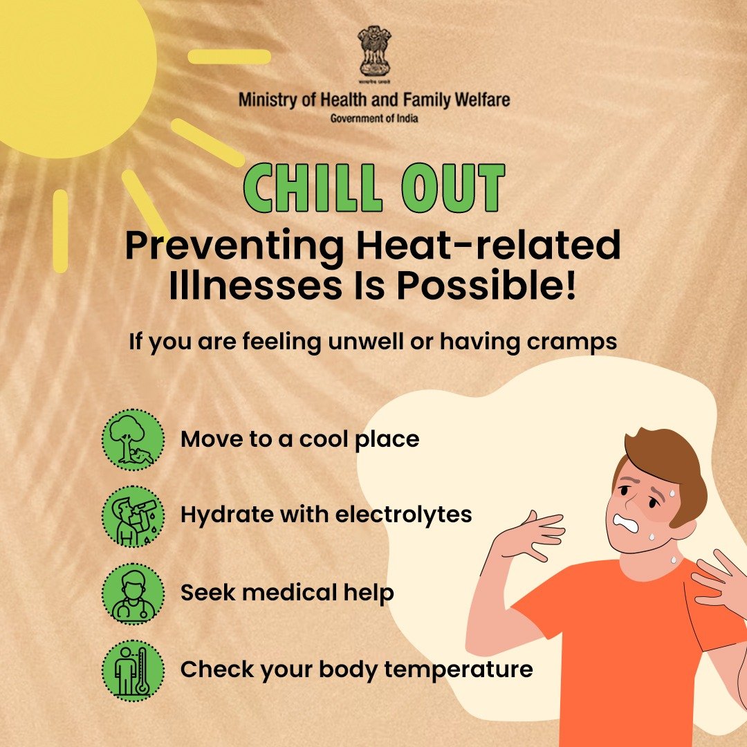 Preventing heat-related illnesses is possible! By following these simple tips, you can stay safe and healthy during hot weather. Remember, prevention is key when it comes to heat-related illnesses. . . #BeatTheHeat