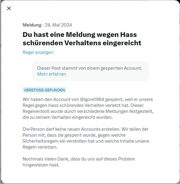 Und wieder einer aus der braunen Stolzdulli-Bubble weg. #HetzlichenDank 

#fckafd #Stolzmonat #NazisRaus #AfDsindRattenfänger #AfDsindVerräter #Sylt