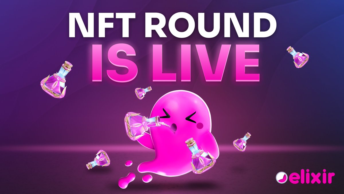 🚨 Elixir NFT IDO Round is LIVE! 🚨 launchpad.elixir.games For the first 6 hours Flask Holders are guaranteed $ELIX allocation up to $350 per NFT. Following, it will be FCFS for Flask NFT holders for 18 hours or until sold out! Get Ready for $ELIX 🔥