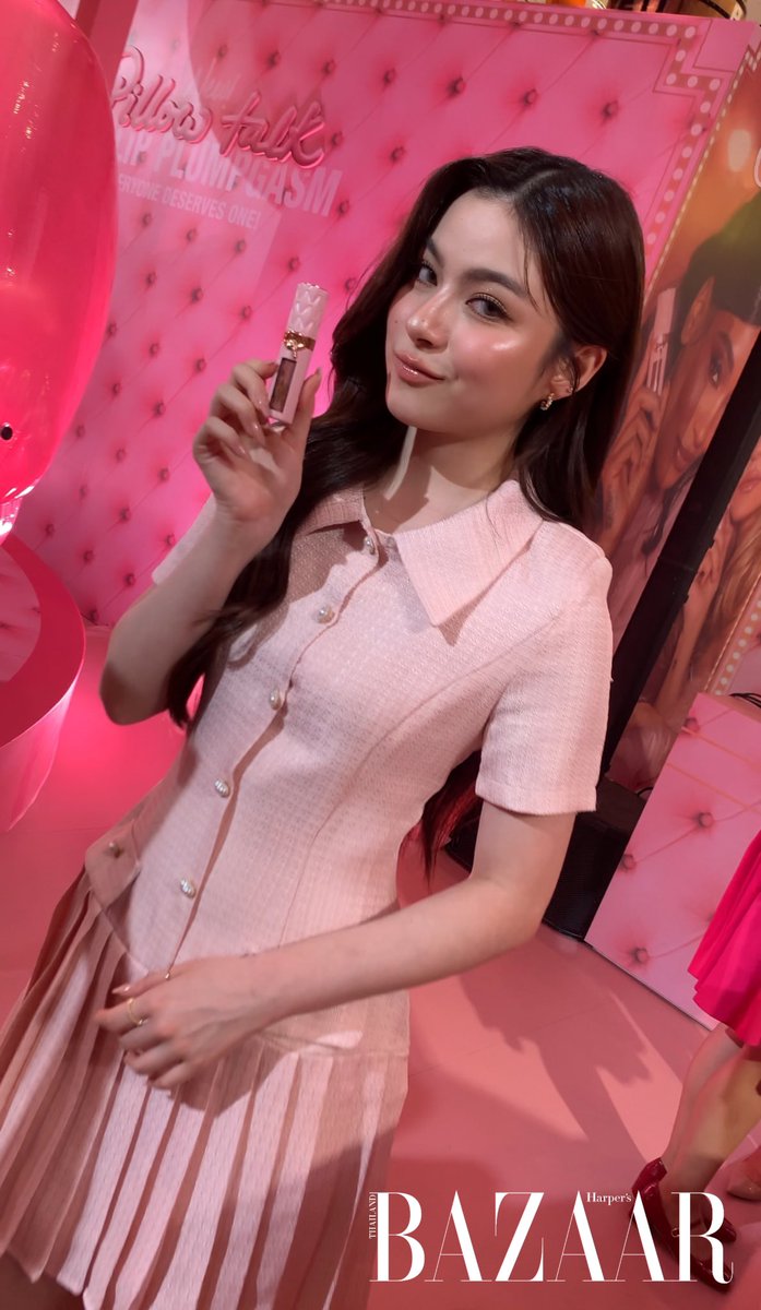 พรีม ชนิกานต์ ในงานเปิดตัวลิปสติกรุ่นใหม่ของ  Charlotte Tilbury 

#primilly #พรีมชนิกานต์