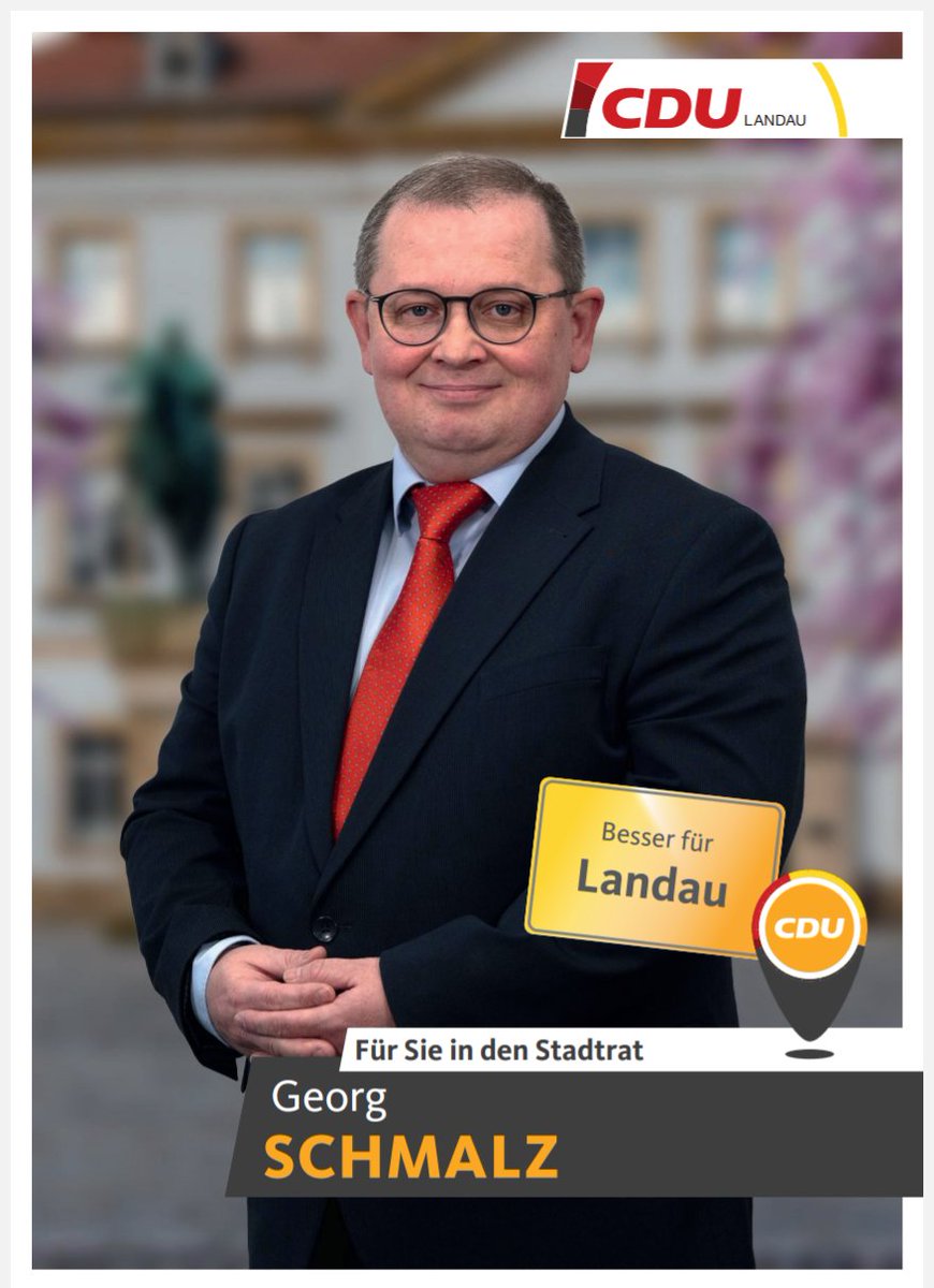 Landauer Stadtrat ist für mich nicht neu. Soll etwas bürgerlich werden!