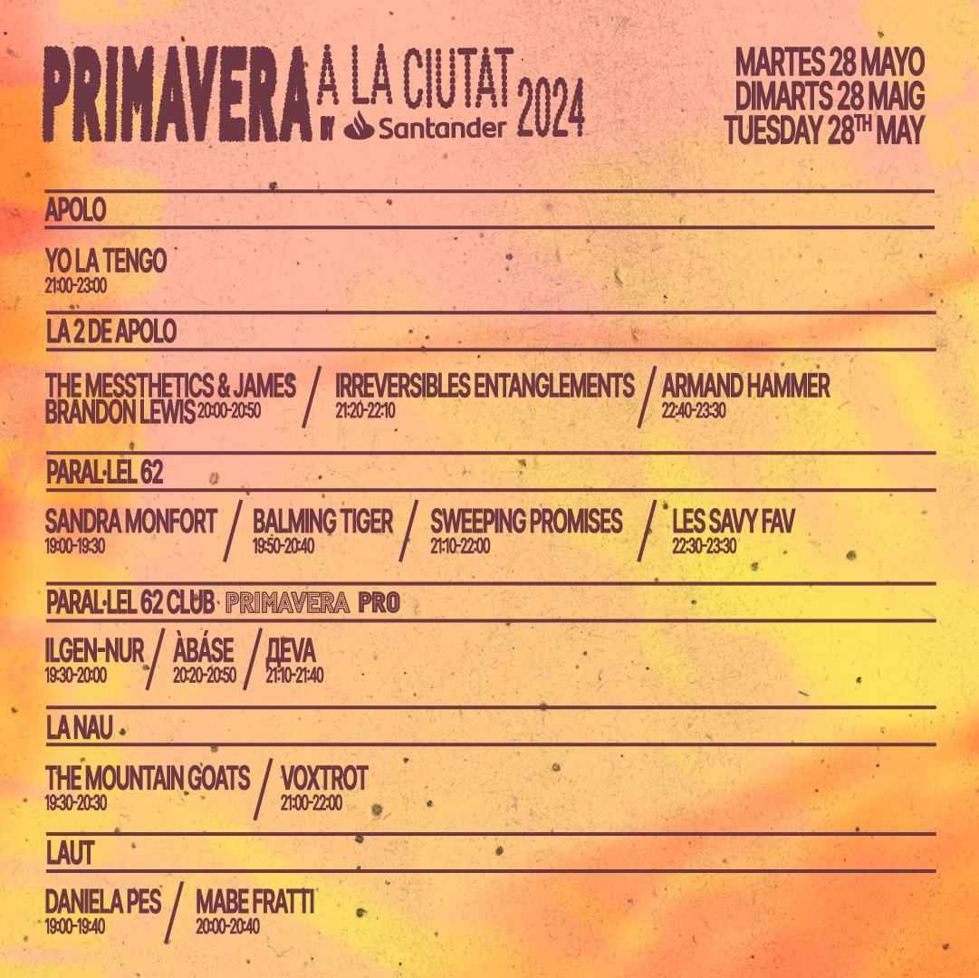 Primavera Sound Barcelona 2024