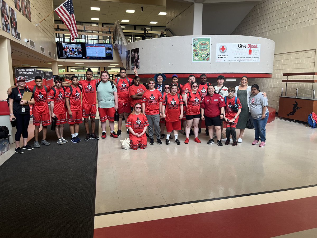 2024 UNIFIED TRACK & FIELD STATE CHAMPIONSHIPS SEND-OFF! 🔴🏆⚫️ #playunified #choosetoinclude #unifiedgeneration