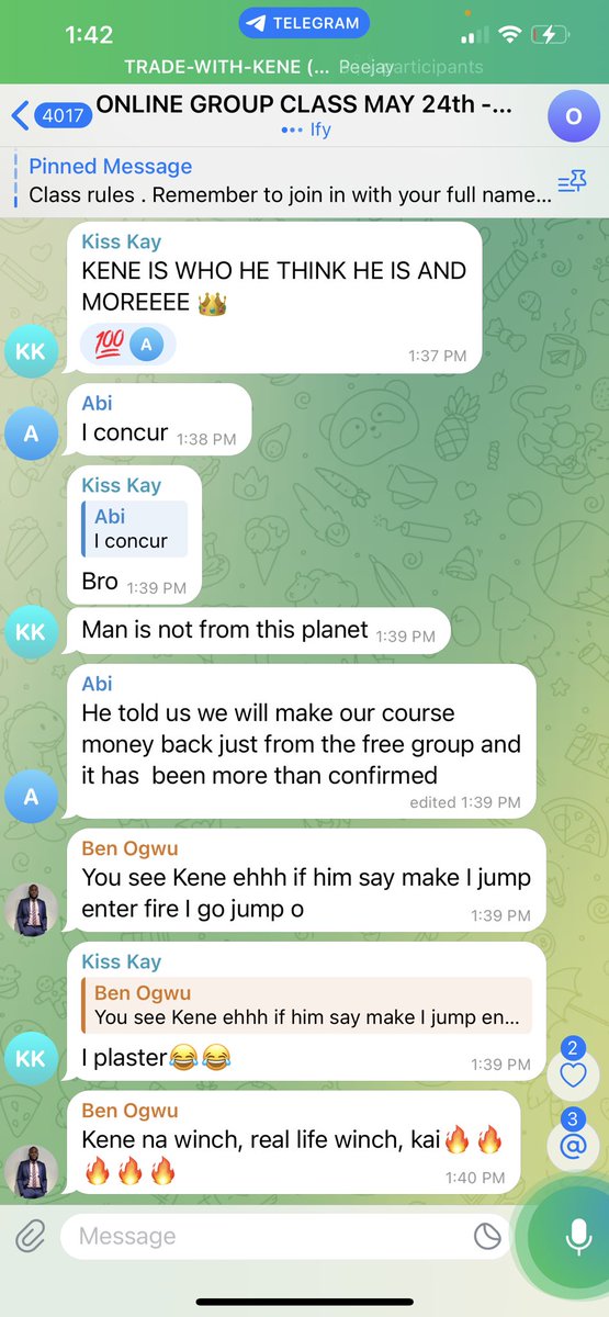 360pips locked in one trade.

Shared for free and in vip.

What a day my g😭🚀

Super proud of my growth 

Thank you for 17,000 subscribers!!!!!!

t.me/Tradewithkene