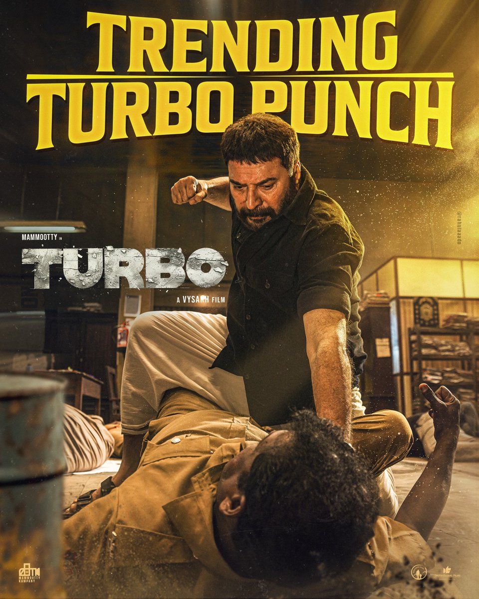 Witness The TURBO PUNCH of Josettayi in theatres near by you 🔥🔥💥 #Turbo Running Successfully #Mammootty #MammoottyKampany #TurboMovie @mammukka