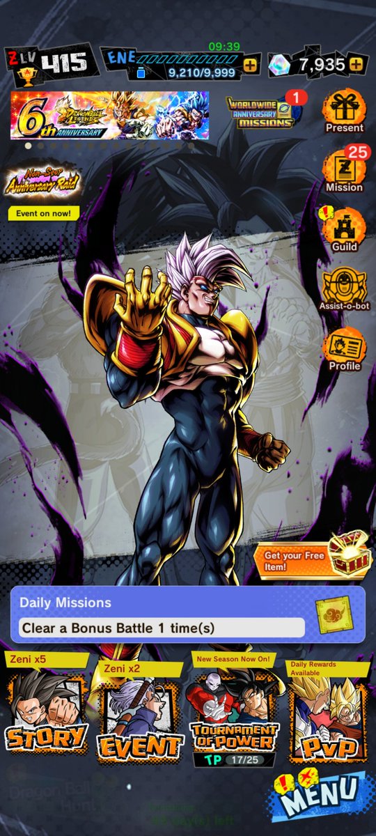 Day - 12: Saving all my CC for the next GT release.
#DBLegends