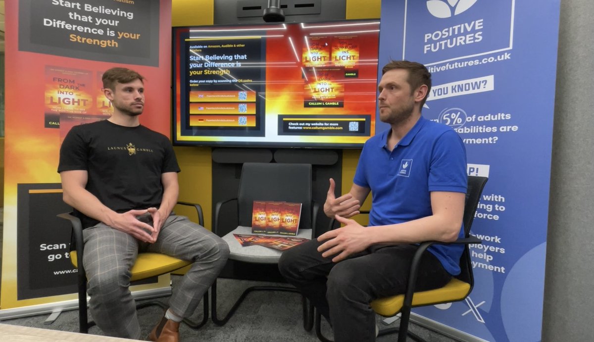 CallumGamblePro's tweet photo. What a week it was last week! π
π Monday: Interview with Wayne Stephenson at @PositiveFuturWY
π Thursday: Coffee morning at @GreenMeadowsWAT
π Saturday: Attended our first @TheAutismShow event
#AutismShow #AutismAwareness #AutismAdvocate #AutismInformation https://t.co/IgxqdLjZNQ