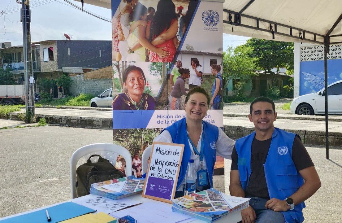 En #Apartadó nos sumamos al 'Festival de saberes y memoria por la reconciliación y la paz #LaBúsquedaNosUne” liderado por @UBPDcolombia, un espacio de servicios, información y pedagogía en temas como desaparición forzada y el trabajo de las organizaciones y familias buscadoras.