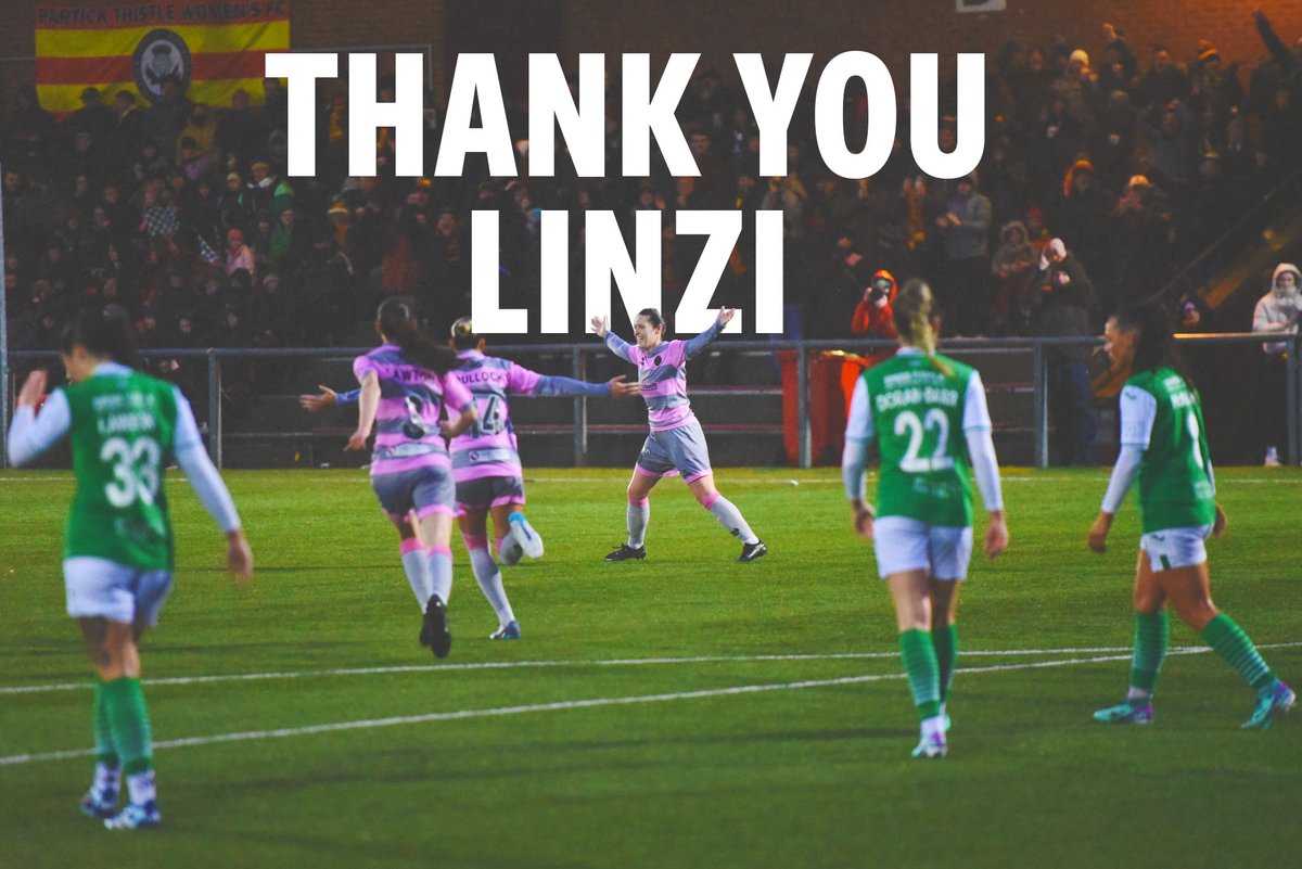 ThistleWFC's tweet photo. We can confirm that Linzi Taylor will leave the club this summer to pursue a full-time opportunity elsewhere.

Linzi made 84 appearances and scored 13 goals including the opener in the semi-final victory over Hibernian.

Good luck and Thanks for everything @linzitaylor12 ❤️💛 https://t.co/UVRbTwnU9q