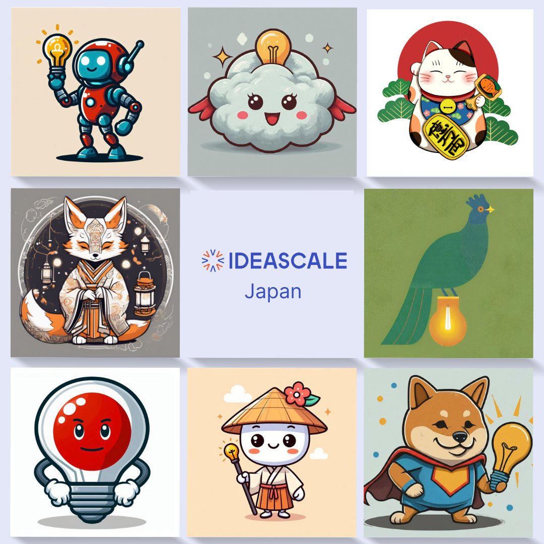 Help us choose the perfect mascot for IdeaScale Japan that embodies creativity, innovation, and collaboration of Japan. Make your voice count by voting for your favorite mascot design! Click to cast your vote:
hubs.la/Q02xY1dS0
#IdeaScaleJapan #GlobalInnovation