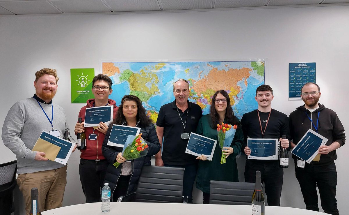 Congratulations to our latest CTM Academy graduates, based in our Glasgow office! Our four-week #traininganddevelopment programme guides industry newcomers through the ins and outs of being a #TravelConsultant, allowing them to join our broader team and hit the ground running.