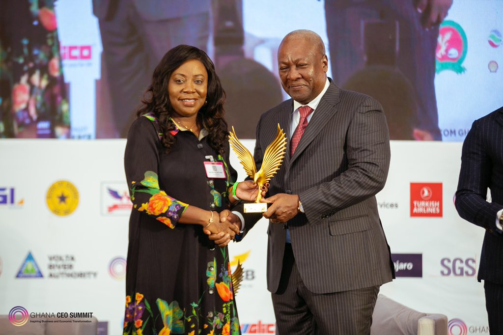 Congratulations to our CEO @PatriciaOboNai on winning Telco CEO of the year 2023/2024 at the just ended Ghana CEO summit. #Telecel #ConnectingEnergies