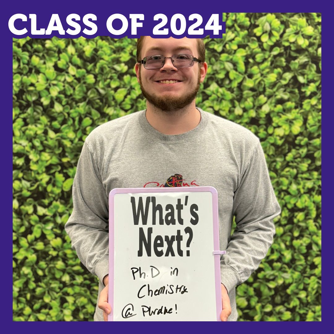 Congratulations to Seth Koloski ’24 on earning a FULL RIDE to Purdue University to earn his PhD in Analytical Chemistry! 

#Classof2024 #WhatsNext #TheWesleyanWay