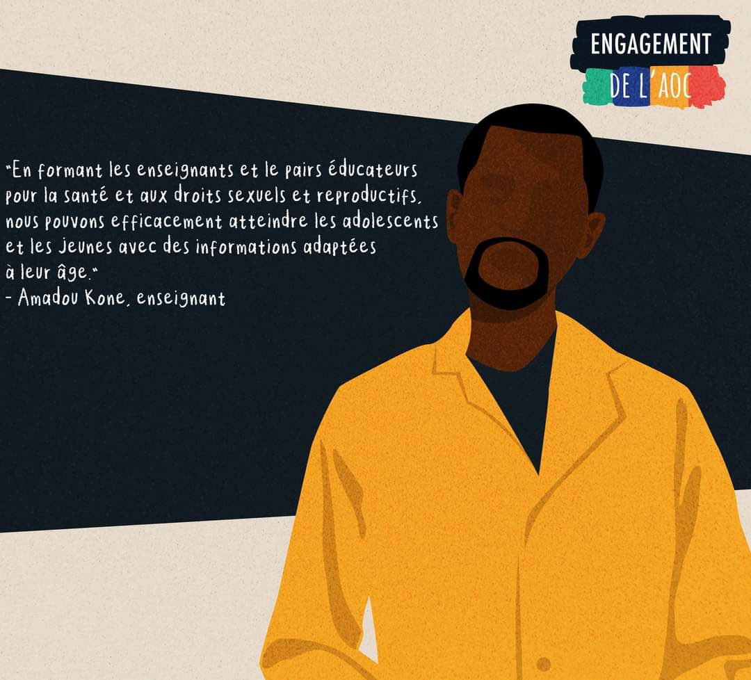 Au niveau de l’Education l’#EngagementAOC vise à:

1️⃣ renforcer les programmes scolaires 
2️⃣ faciliter l’accès aux services de santé 
3️⃣ former les enseignants et les prestataires de santé 

#LéducationSauveDesVies #Anniversaire1an