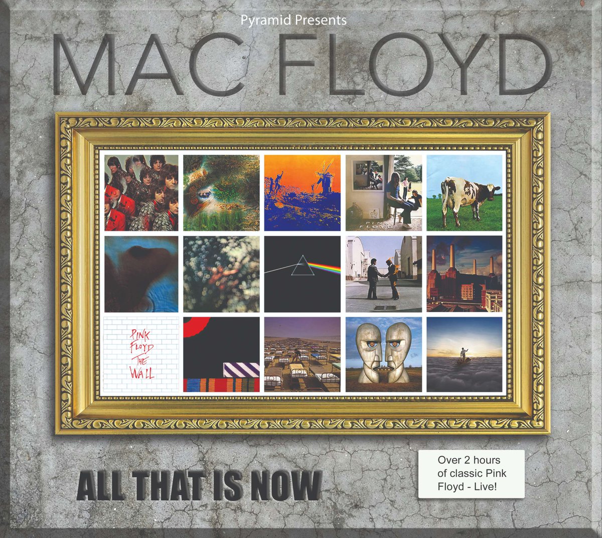 MacFloyd bring their new show "All That Is Now" to Airdrie Town Hall on Saturday 8 June. Over two hours of the timeless music of Pink Floyd spanning five decades of classic songs.

Book now: ow.ly/Tjul50RtlCx

<a href="/macfloydband/">MacFloyd</a> #AirdrieTownHall #MacFloyd #PinkFloyd