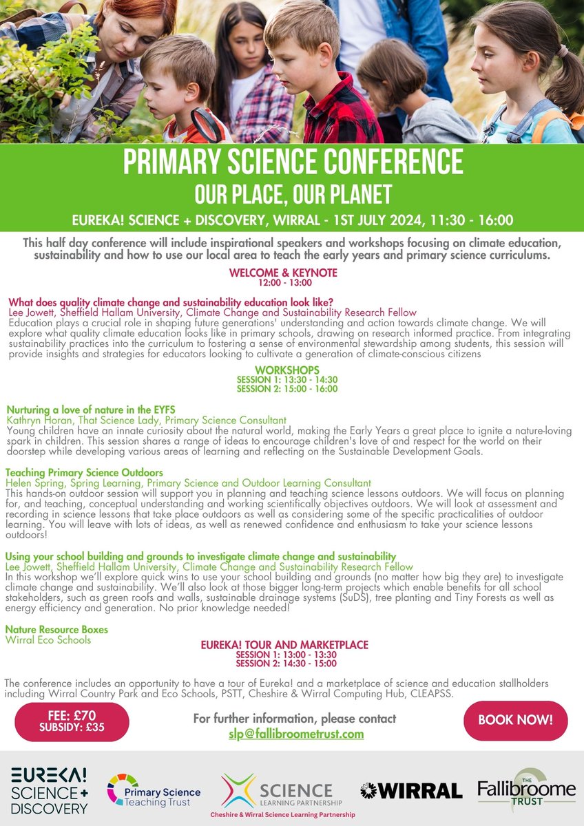 Helen Spring CSciTeach (@springlearns) on Twitter photo Come and join me with <a href="/SciKathryn/">Kathryn Horan CSciTeach</a> <a href="/leejowett/">Lee Jowett</a> <a href="/CLEAPSS_Primary/">CLEAPSS Primary</a> <a href="/pstt_whyhow/">Primary Science Teaching Trust</a> <a href="/eurekamuseum/">Eureka! Museum</a> @SLP_Cheshire @TheFalliTrust on 1st July in Wirral! stem.org.uk/cpd/536315/pri⦠Come and join me with <a href="/SciKathryn/">Kathryn Horan CSciTeach</a> <a href="/leejowett/">Lee Jowett</a> <a href="/CLEAPSS_Primary/">CLEAPSS Primary</a> <a href="/pstt_whyhow/">Primary Science Teaching Trust</a> <a href="/eurekamuseum/">Eureka! Museum</a> @SLP_Cheshire @TheFalliTrust on 1st July in Wirral! stem.org.uk/cpd/536315/priā¦