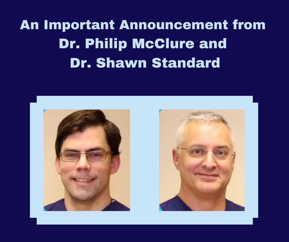 #DrShawnStandard is moving from Baltimore in November to be closer to family. The #ICLL is committed to ensuring a smooth transition & high-quality care for his patients. #DrMcClure & #PAChrisFisher & #PAAllisonLynn will provide continuity of care while we recruit a new surgeon.