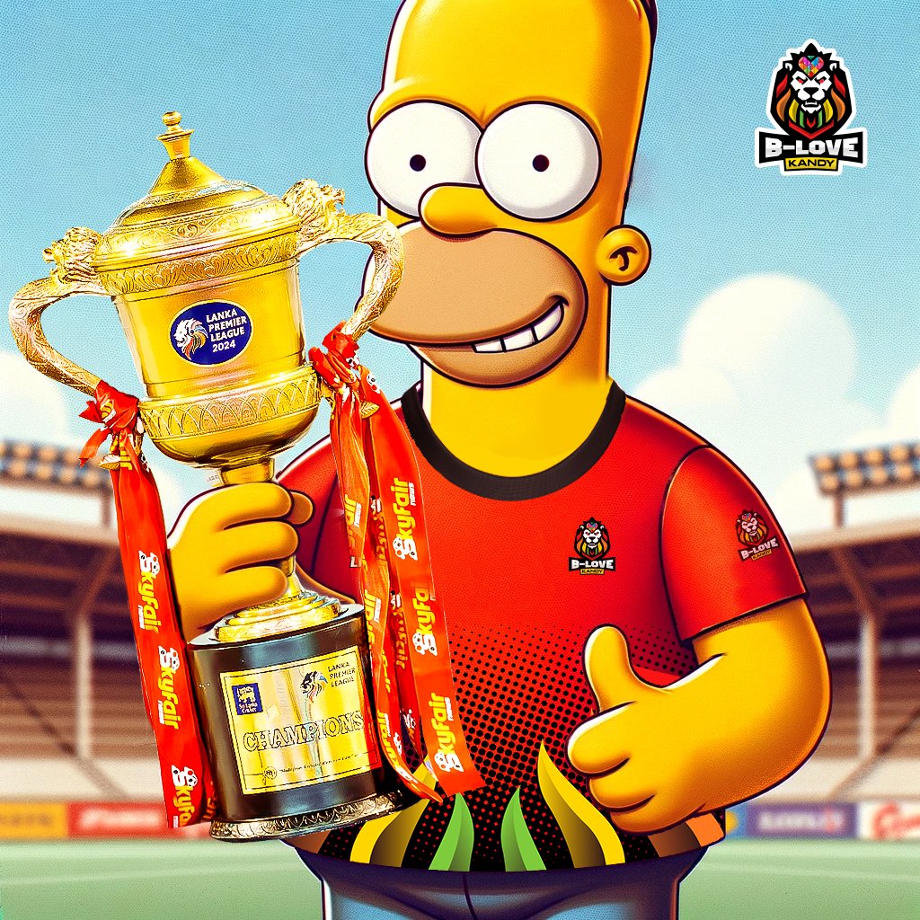 Did The Simpsons predict the future again for the LPL Season 5❓
The Simpsons' predictions can't go wrong! 🔮

#BLOVEKandy #LPL2024 #LPLT20 #LankaPremierLeague #BLOVEKandyTeam #KandyTeam #BLOVEKandySquad2024 #LPLSeason5 #LPL5 #BLoveKandyisReady #SimpsonsForever