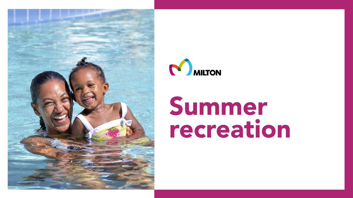 We're getting ready for summer in #MiltonON!😎

Online viewing for our summer recreation programming is now live!

A reminder registration opens June 4 for residents & June 6 for non-residents.

Check out all of the fun programs we have to offer 💻 ow.ly/yCoE50RX5XJ