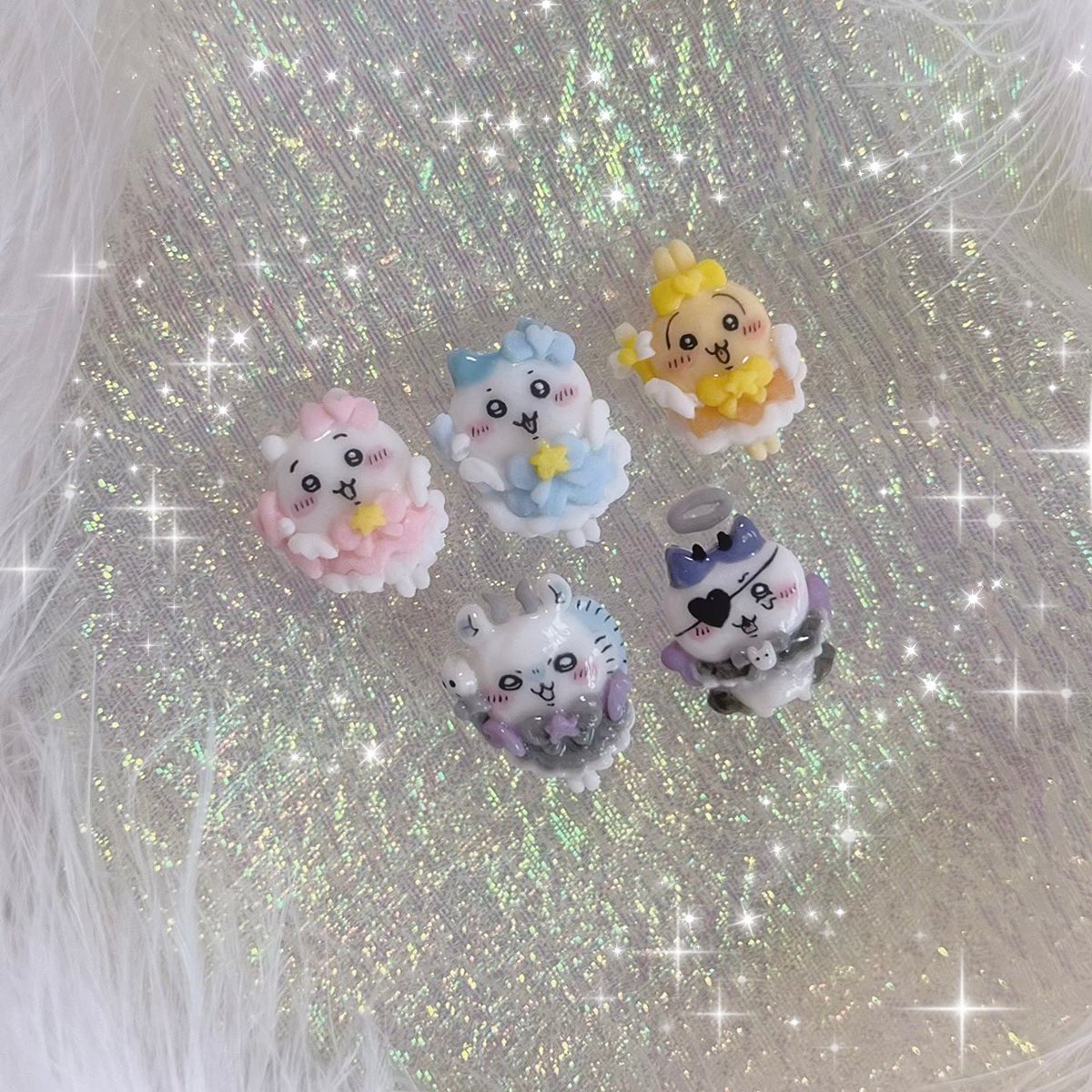 ちいかわネイル♡

#ハチワレ #ちいかわ #3Dネイル #キャラネイル #福岡 #ネイルサロン #ちいかわネイル