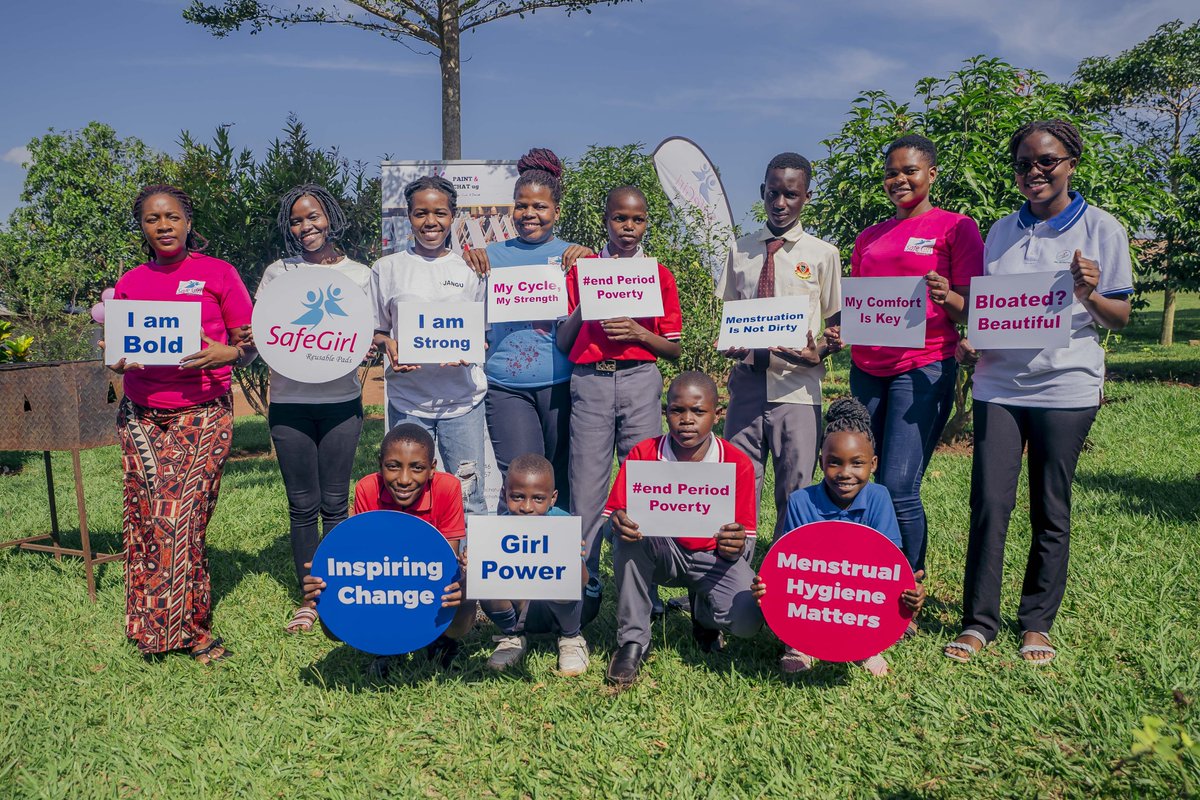 Our #MHDay2024 celebrations kicked off with a chat about menstruation and how we need to normalize talk around it. This session was led by Brenda Ahurira from Paint and Chat Uganda. #PeriodFriendlyWorld