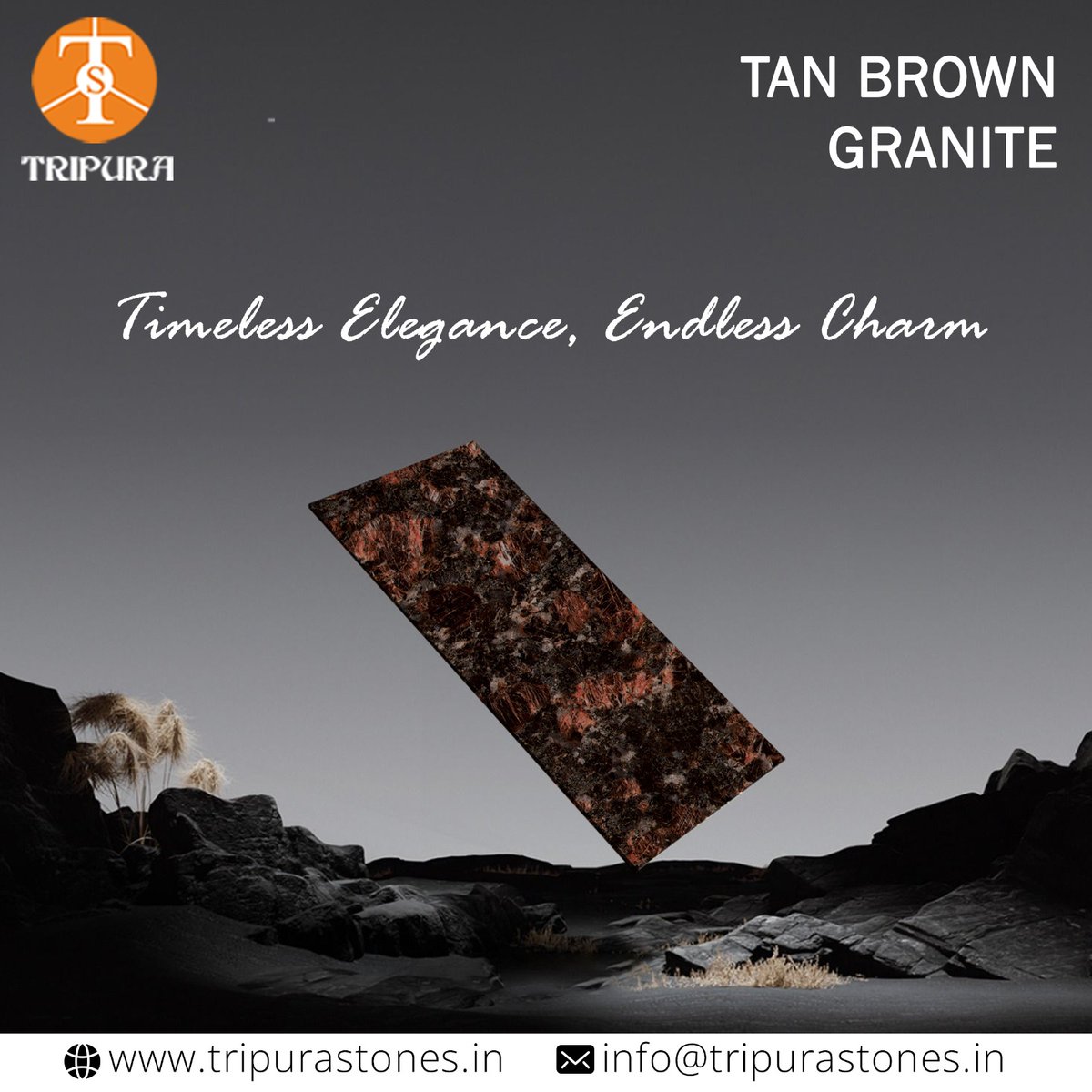 Upgrade your space with the stunning Tan Brown Granite from Tripura Stones. Perfect for adding a touch of elegance and style to any space.

#tanbrowngranite #browngranite #granite #graniteslab #slabstyle #graniteperfection #granitetrends #graniteluxury #tripura #tripurastones