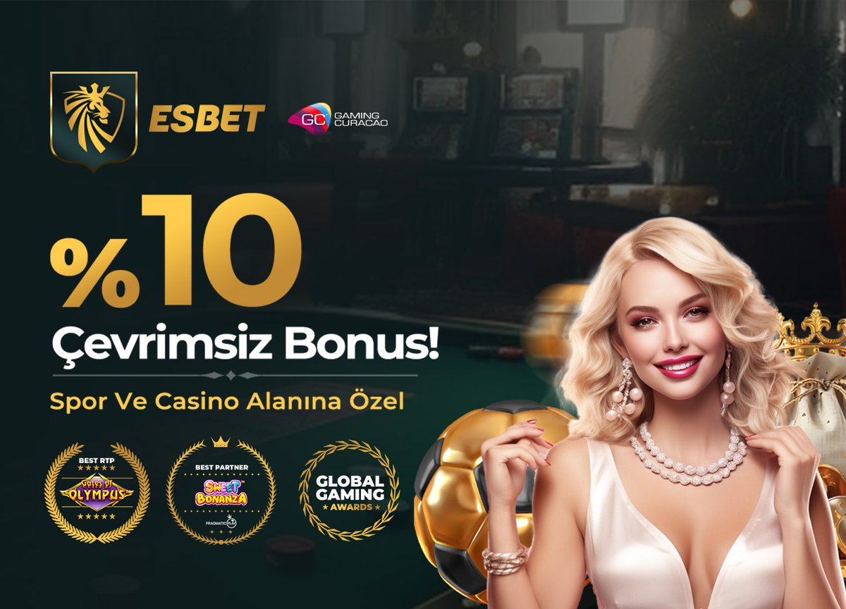 💛EsBet'te %10 Spor ve Casino Limitsiz Bonusu!💛

🎁Spor Alanında %100 FreeBet!
🎁5'000'000 TL Günlük Çekim İmkanı!

Güncel Link - HD Canlı Yayın: Esbet.link

#EsBet #EsBetResmi #canlıbahis #bahis #slot #casino #pragmaticplay