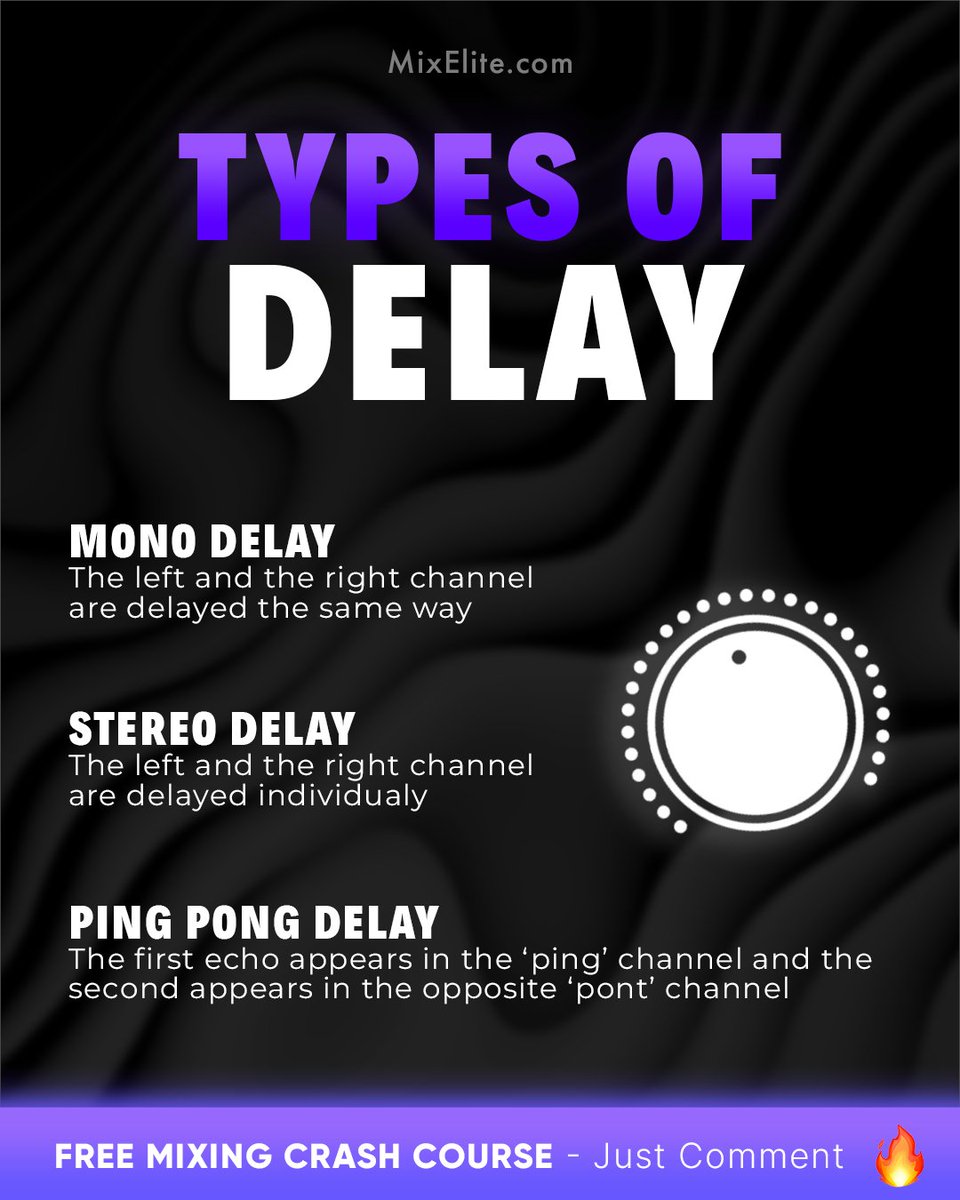 Free Mixing Crash Course 👉 MixElite.com/free-course

🔊 Delay Deep Dive

#DelayEffects #MusicProduction #AudioMixing #MonoDelay #StereoDelay #PingPongDelay #ProducerTips #StudioLife #BeatMakers #SoundDesign #MixingTips #MusicProducers #CreateMusic