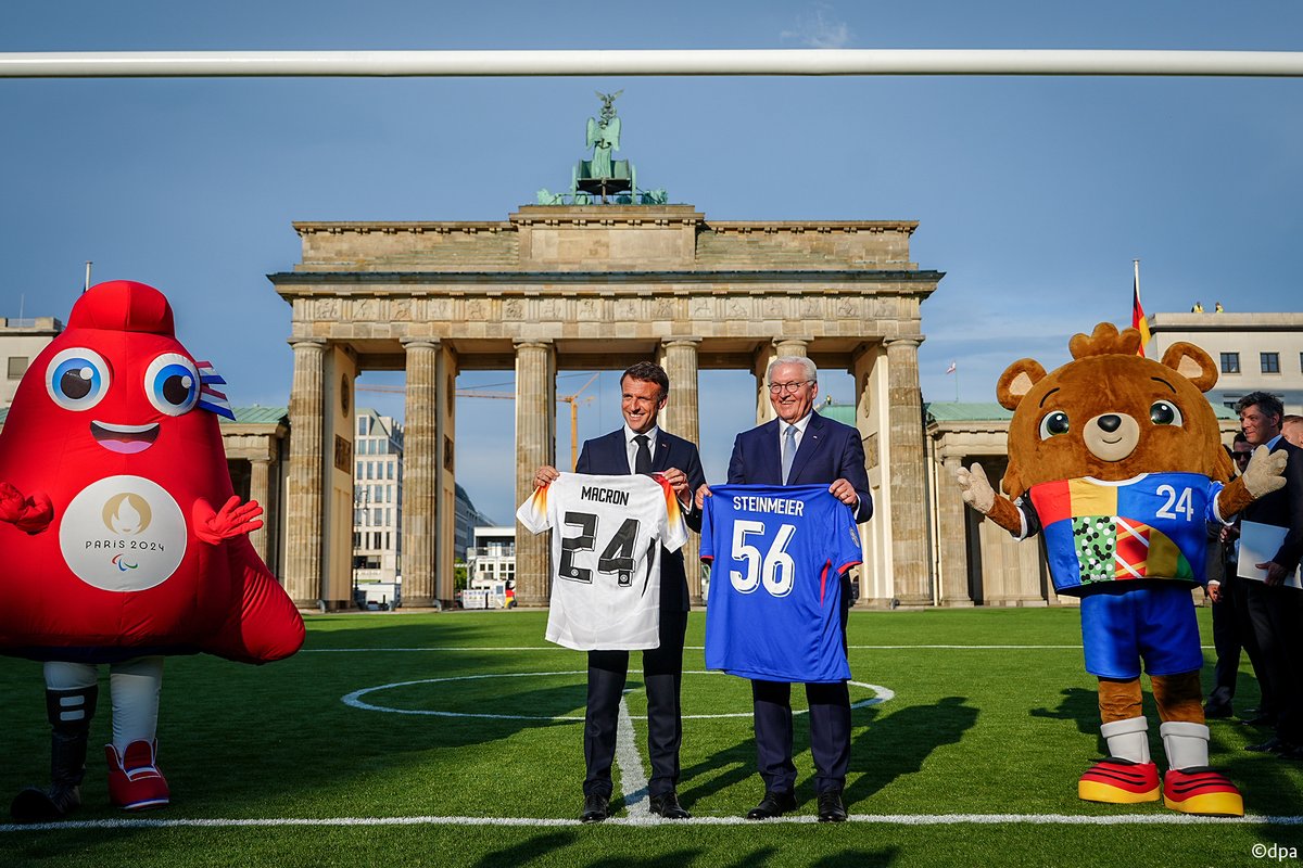 Not long to go until the 🇩🇪-🇫🇷 'Sportsommer' gets underway: #EURO2024 + #Paris2024.⌛️😍