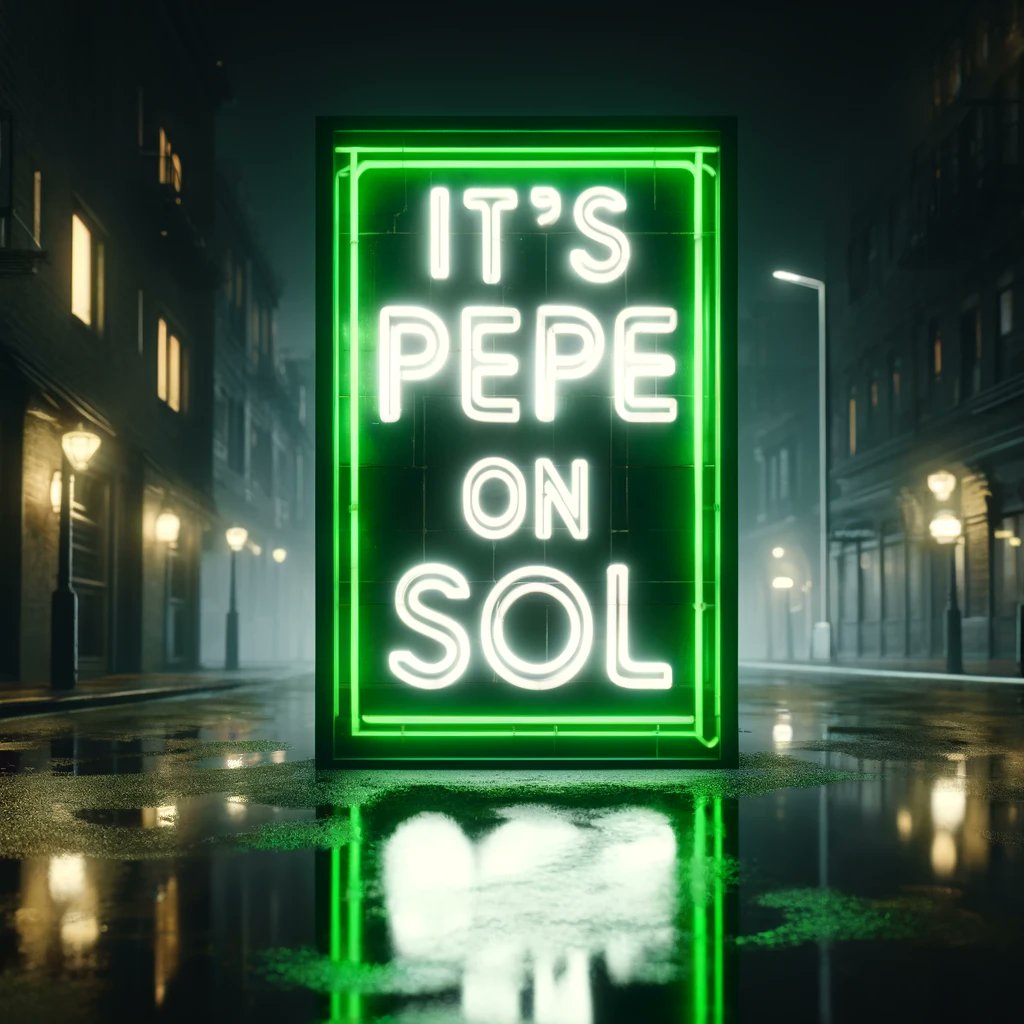 Are you really going to fade this a second time? $pepe on $sol 🐸🐸