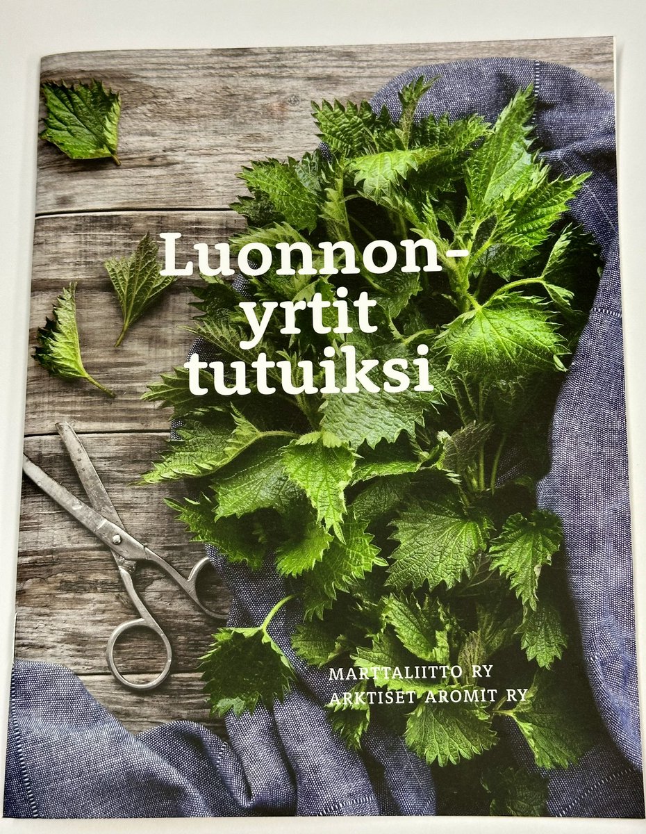 .@Marttaliitto ajankohtaista neuvontaa: luonnonyrtit ovat lähiruokaa parhaimmillaan! martat.fi/ruoka/ruoanval… #lähiruoka