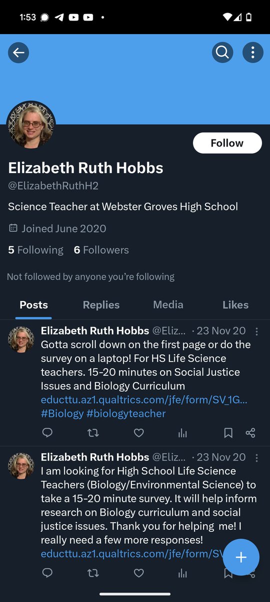 Nicoletta0602's tweet photo. Webster Groves High School science teacher Elizabeth Hobbs teaches kids that 12 year old girls can grow a penis.
She says this creates empathy for ppl like her husband who thinks he's a woman.
And she "polices" kids for gender safety.
This is not science. This is garbage. 1/4 https://t.co/VKUWolrCi2